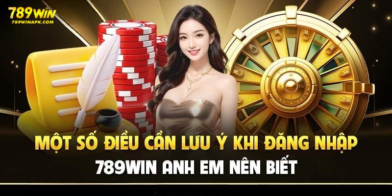 Quy định đăng nhập 789WIN cơ bản nhất